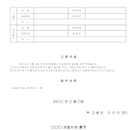 고발장 (민사강제집행) 고발장 (민사강제집행)